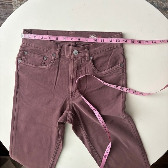 Faherty Stretch Terry 5-Pocket Pant Burgandy Men’s 28x32 Slim Fit NWOT - Picture 3 of 8